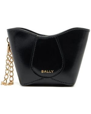 Bally Logo-Detail Wallet - Black