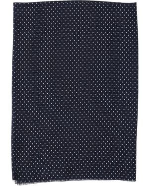 Destin Polka-Dot Scarf - Blauw