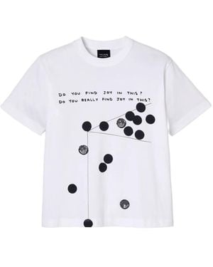 Marc Jacobs T-Shirt À Imprimé Graphique - Blanc