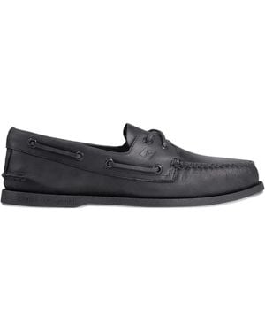 Sperry Top-Sider Authentic Original 2-Eye Boat Shoes - Black
