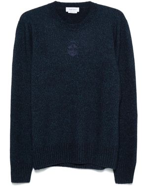 McQueen スカル セーター - ブルー