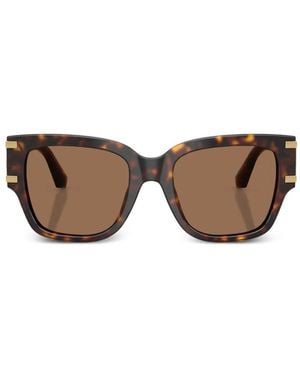 Dolce & Gabbana Square-Frame Sunglasses - Brown