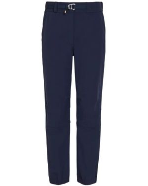 Moncler Belted Trousers - Blue