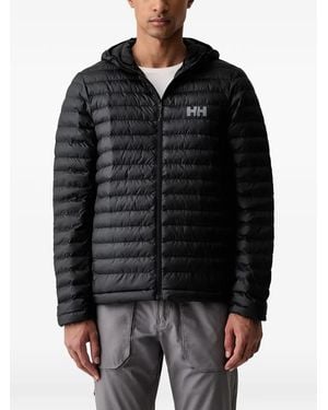 Helly Hansen Piumino Trapuntato Con Cappuccio - Nero