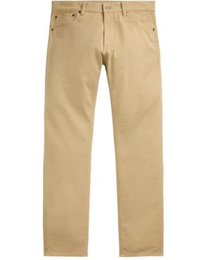 Ralph Lauren Pantalon Slim - Natural