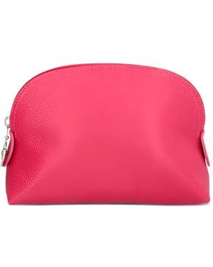 Longchamp Kosmetiktasche Mit Print - Pink