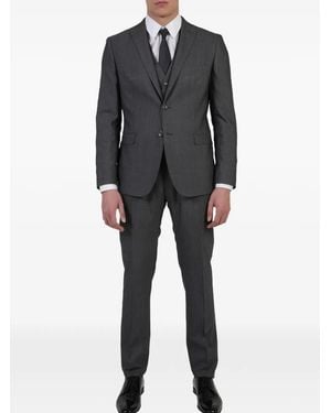 Tonello Single-Breasted Three-Piece Suit - Grey