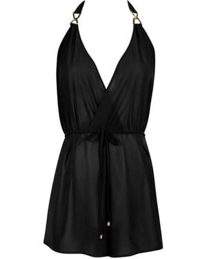 Aubade Beach Walk Playsuit - Black
