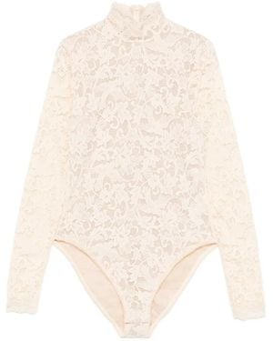 Zimmermann Lace Bodysuit - White
