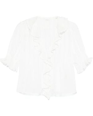 Doen Henri Blouse - White