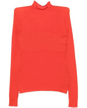 Versace Long-Sleeved Jumper - Red