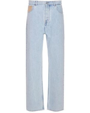 Drole de Monsieur Corduroy-Pocket Jeans - Blue