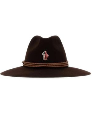 Moncler Braided-Tassel Felt Hat - White