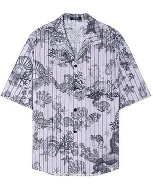 Versace Printed Shirt - Grey