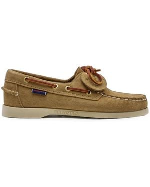 Sebago Portland Artisan Boat Shoes - Natural