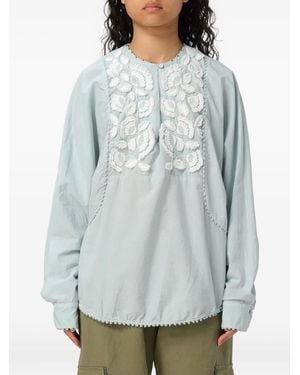 Bazar Deluxe Blusa Con Decorazione - Grigio