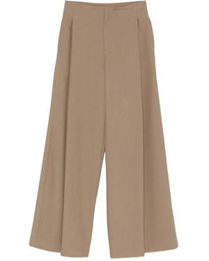 ELEH Geplooide Broek - Naturel
