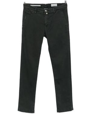 Jacob Cohen Bobby Slim-Fit Chinos - Black