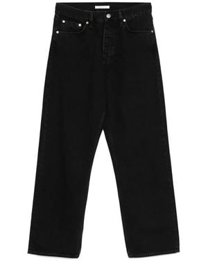 sunflower Wide-Leg Jeans - Black