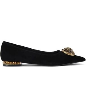 Kurt Geiger Chelsea フラットシューズ - ブラック