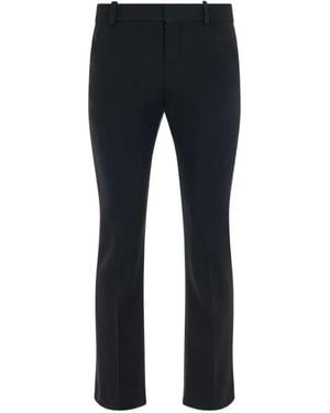 Chloé Mid-Rise Slim-Fit Trousers - Blue