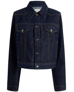 KHAITE Augustine Denim Jacket - Black