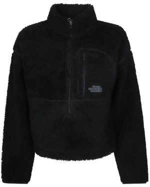 The North Face Extreme Pile 2 Logo-Embroidered Fleece Jacket - Black