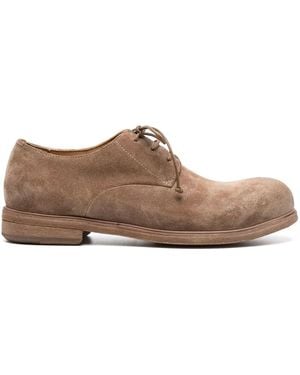 Marsèll Zucca Media Suede Derby Shoes - Brown
