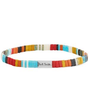 Paul Smith Beaded Bracelet - White