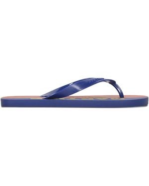 Martine Rose Logo Flip-Flops - Blue