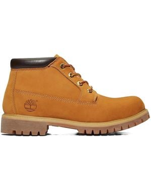 Timberland Lace-Up Logo-Detail Boots - Brown