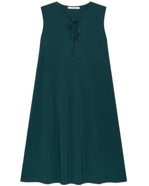 Maliparmi Keyhole-Detail Sleeveless Dress - Green