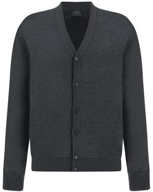 Paul & Shark Cardigan En Laine - Bleu