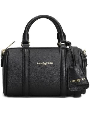 Lancaster Grained-Leather Shoulder Bag - Black
