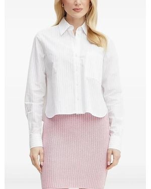 BOSS Camicia Gessata - Bianco