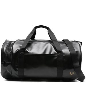 Fred Perry Logo-Detail Holdall - Black