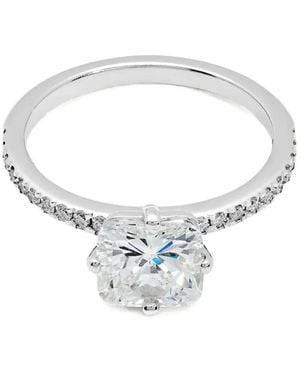 Jewels Aficionado 18K Diamond Engagement Ring - Metallic