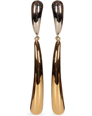 Panconesi Blow Up Forma Drop Earrings - Metallic
