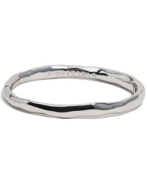 Bimba Y Lola Irregular Bangle Bracelet - White