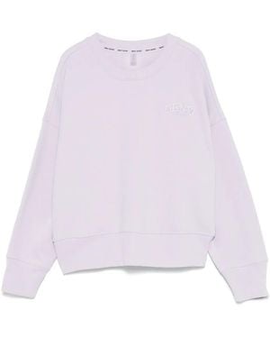 DKNY Embroidered Sweatshirt - Purple