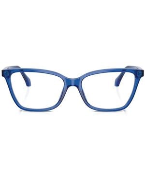 Versace Brille Mit Cat-Eye-Gestell - Blau