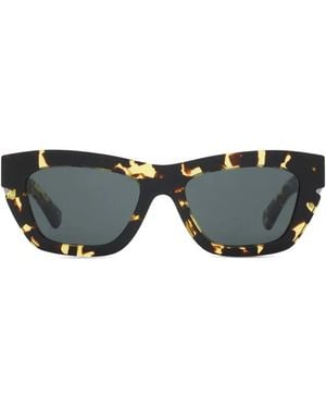 Burberry Tortoiseshell Cat-Eye Sunglasses - Black