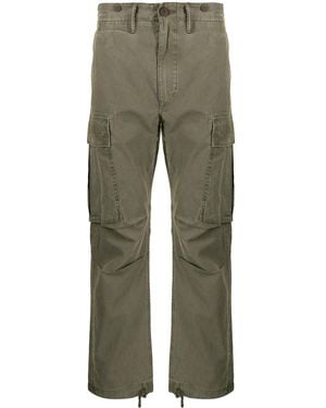 RRL Slim-Cut Cargo Trousers - Green