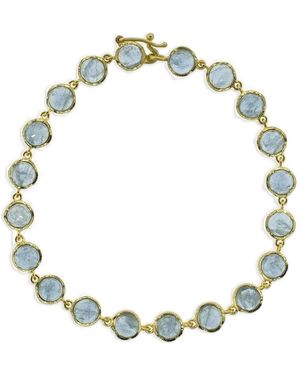 Irene Neuwirth 18K Classic Link Aquamarine Bracelet - Metallic