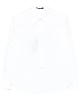Luisa Cerano Langärmelige Bluse - Weiß
