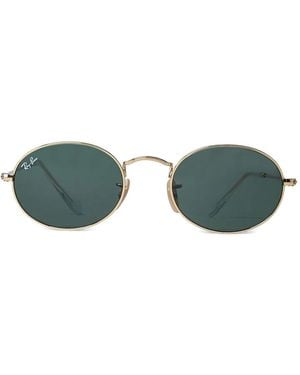 Ray-Ban Occhiali Da Sole Ovali - Verde