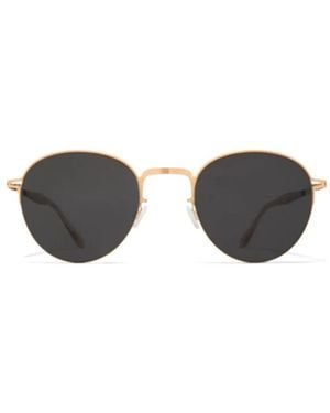 Mykita Tate Half-Rim Sunglasses - Grey