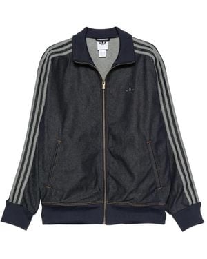 adidas Denim Fb Track Top - Black