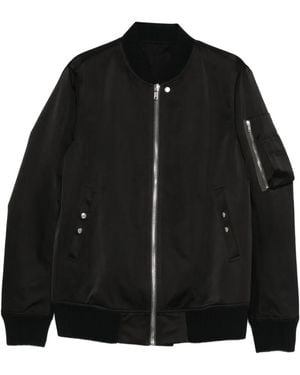 Rick Owens Classic Flight Jacket - Black