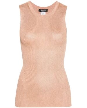 Fabiana Filippi Lurex Ribbed Tank Top - Pink
